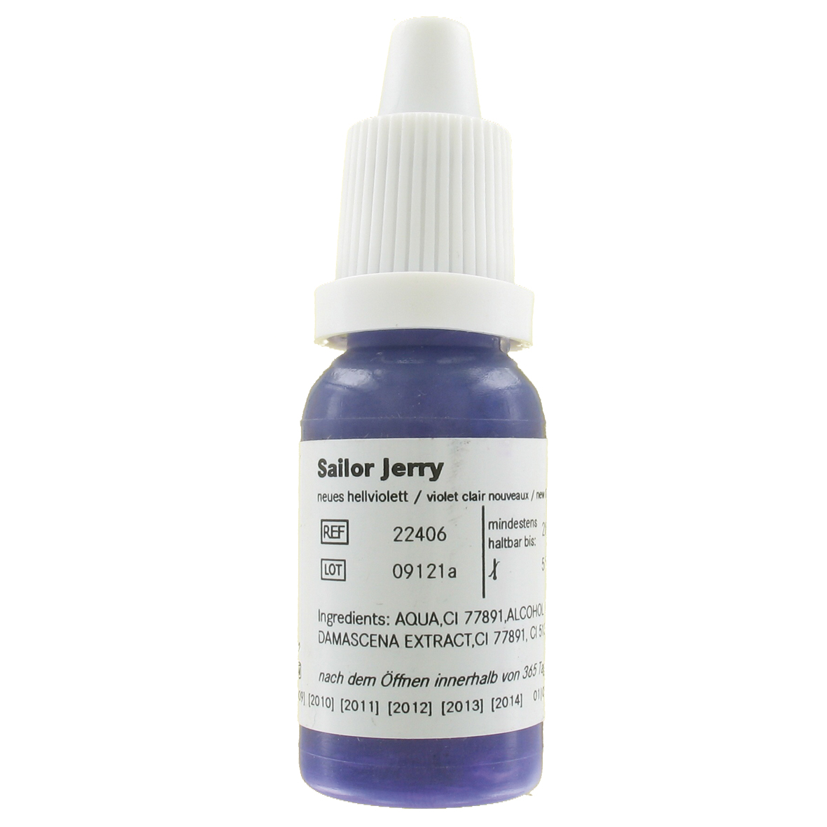 Sailor Jerry hellviolett 10 ml, traditionelle Tätowierfarbe